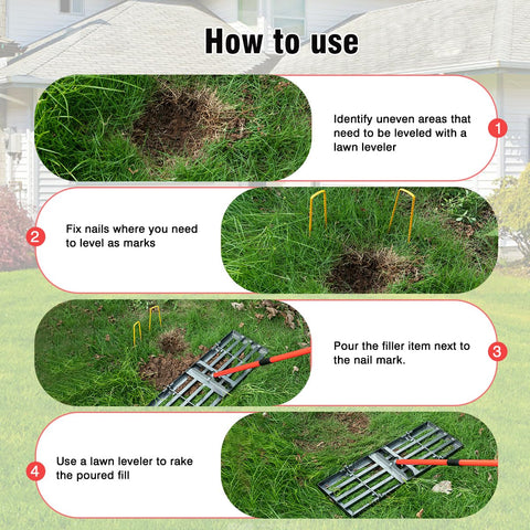 Zenhosit easy leveling design supports smooth soil redistribution