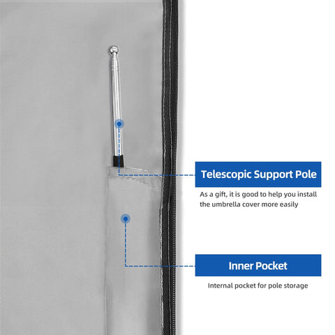 Zenicham UV-resistant fabric helps preserve color and longevity.