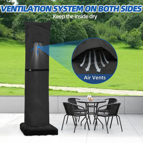 Zenicham anti-UV protection helps extend umbrella life during sunny days.