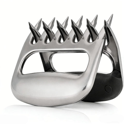 ZenithShine Meat Claws with curved prongs ready to shred pork for pulled dishes.