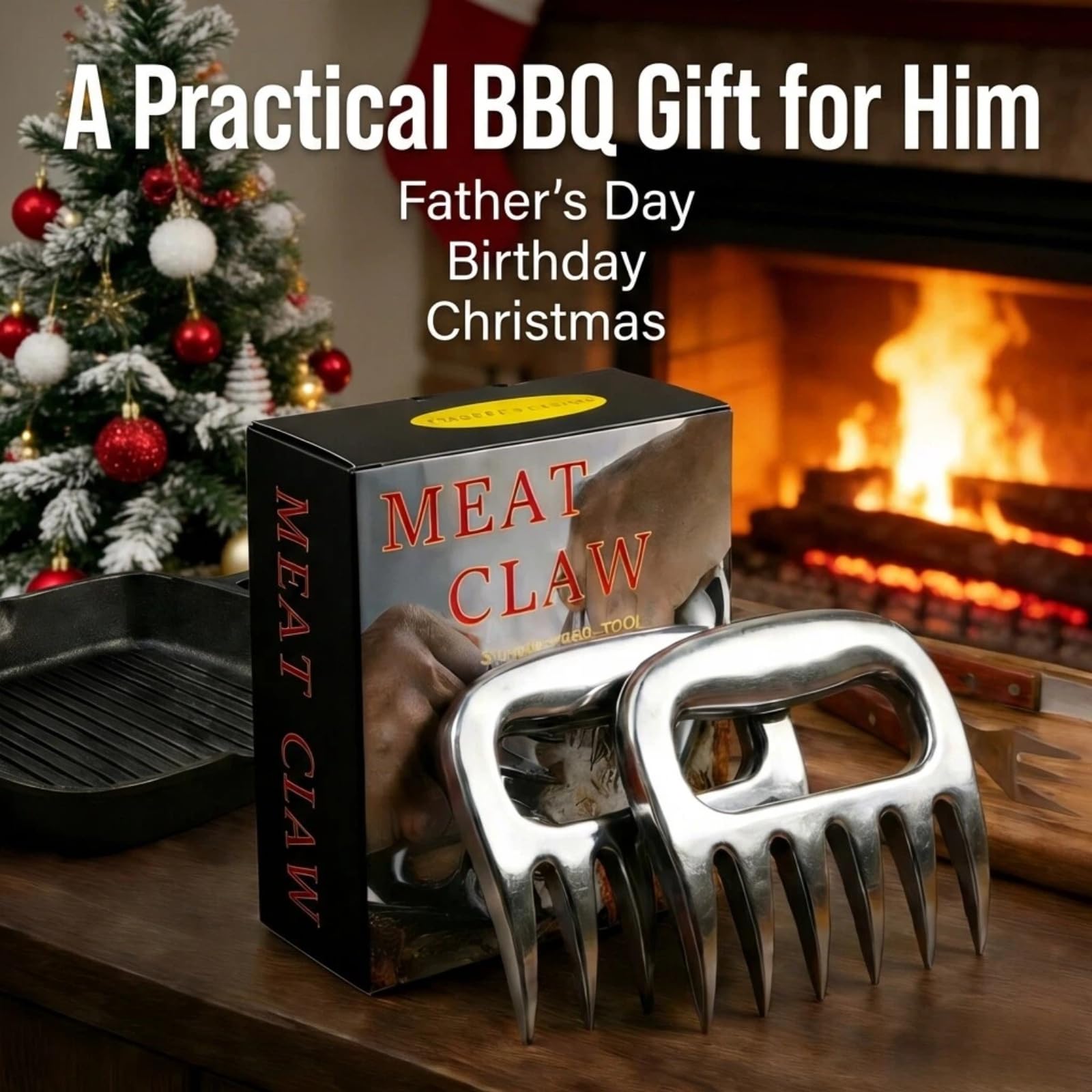 ZenithShine Meat Claws ideal for serving and transferring meat to plates.