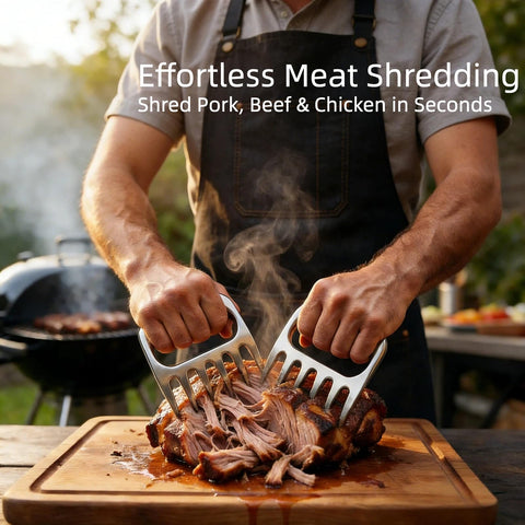 ZenithShine Meat Claws in 304 stainless steel for durable, rust-resistant performance.