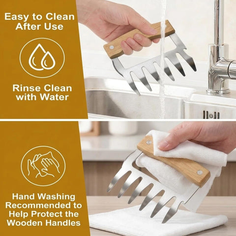 ZenithShine meat shredder claws gift-ready packaging for meat lovers.