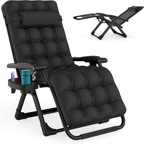 Zenpetio Zero Gravity Chair angle control for customizable comfort outdoors