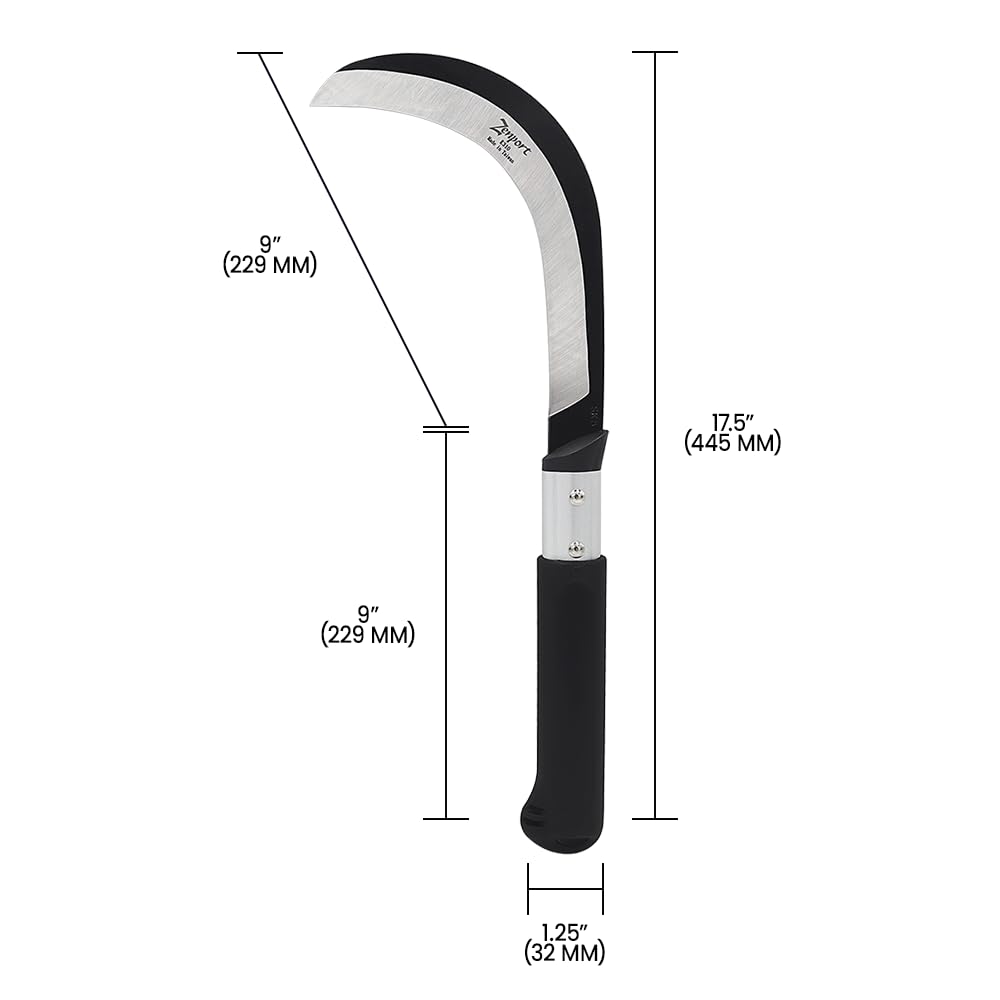 Zenport K310 compact 18-inch length for tight spaces.