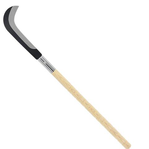 Zenport K318 sickle with birchwood handle providing a comfortable grip.