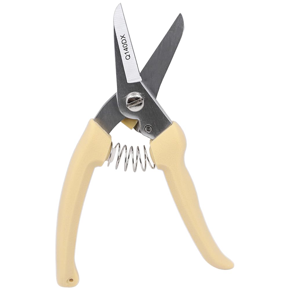 Zenport Q140DX precision cutting blades sharpened for thin stems and delicate pruning.