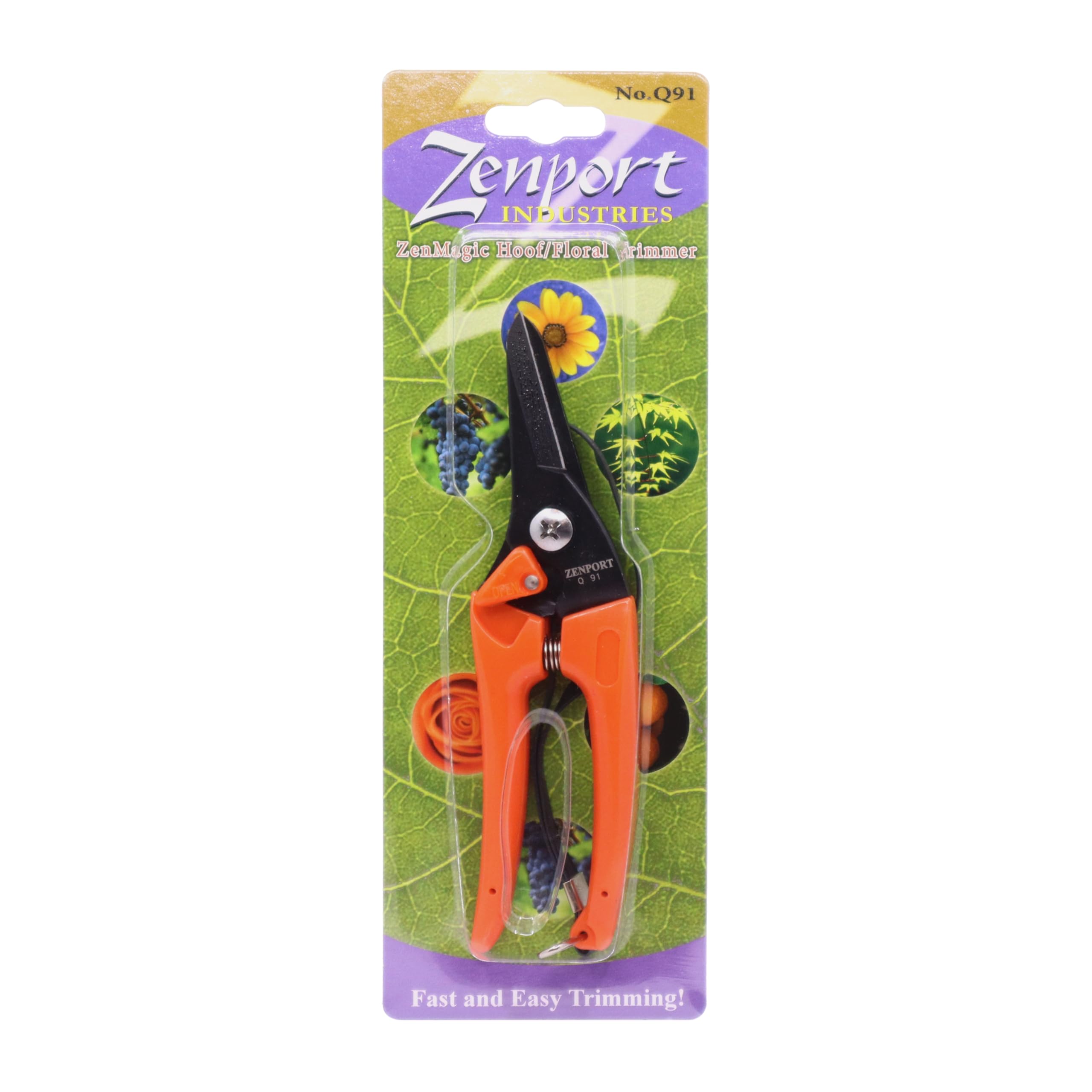 Zenport Q91 durable twin-blade design for tough trims.