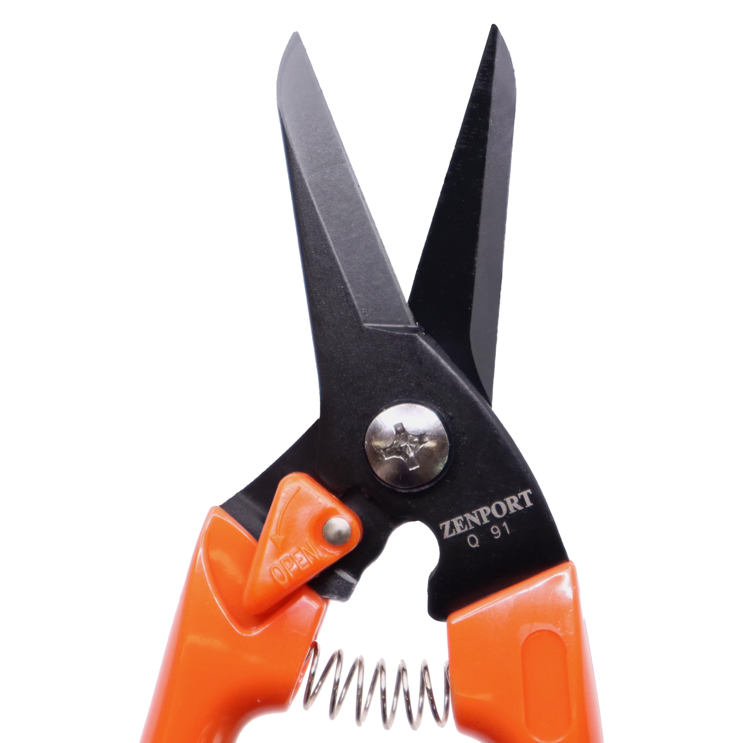 Zenport Q91 ergonomic, non-slip handles reduce hand fatigue.