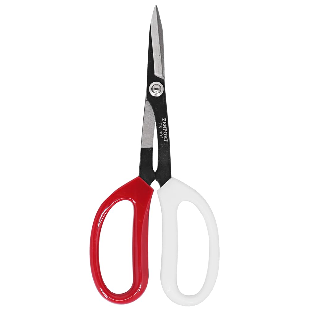 Zenport ZS104 Deluxe Scissors blade close-up for precise cuts