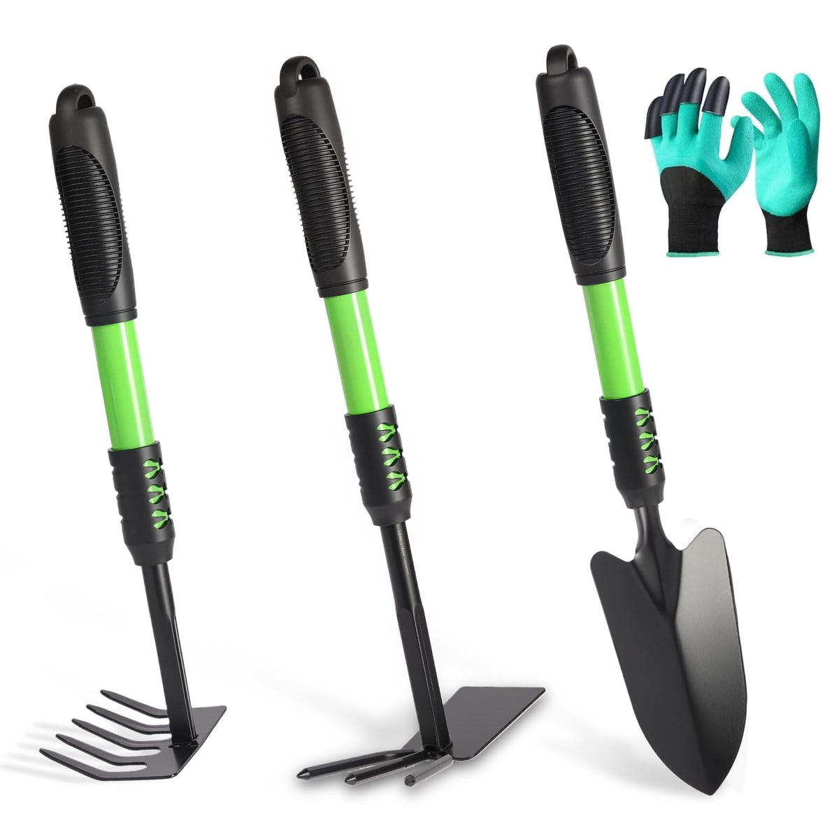 Zenrok garden tool set gloves for comfortable weeding and potting