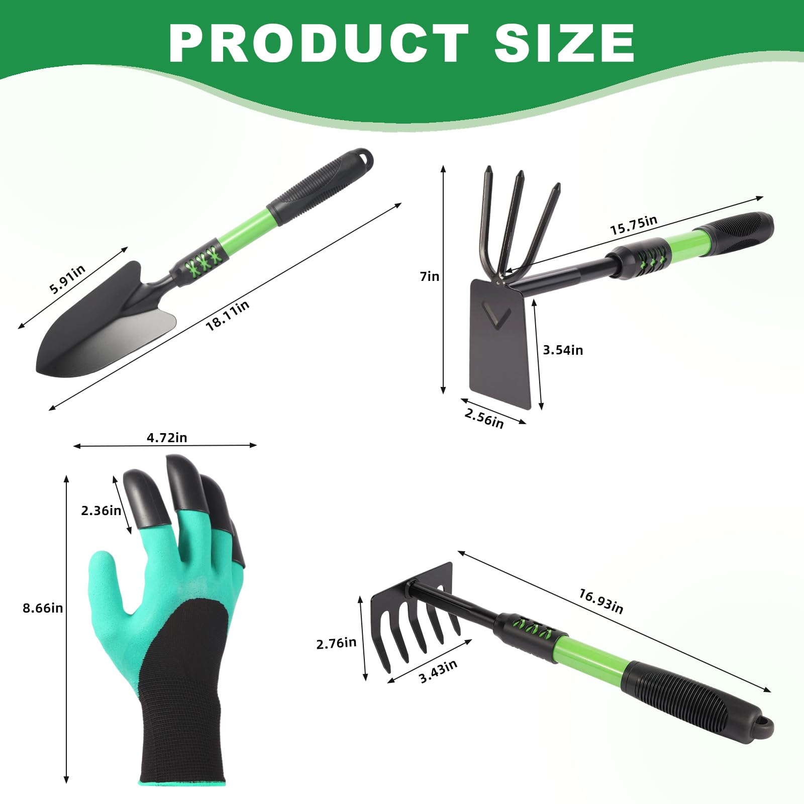 Zenrok trowel from the set for precise planting