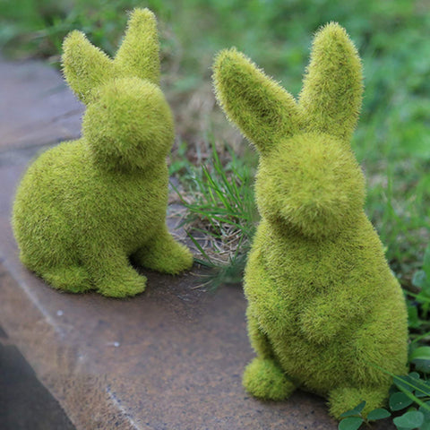 Zensounding Easter rabbit desktop decor for lively workspaces.