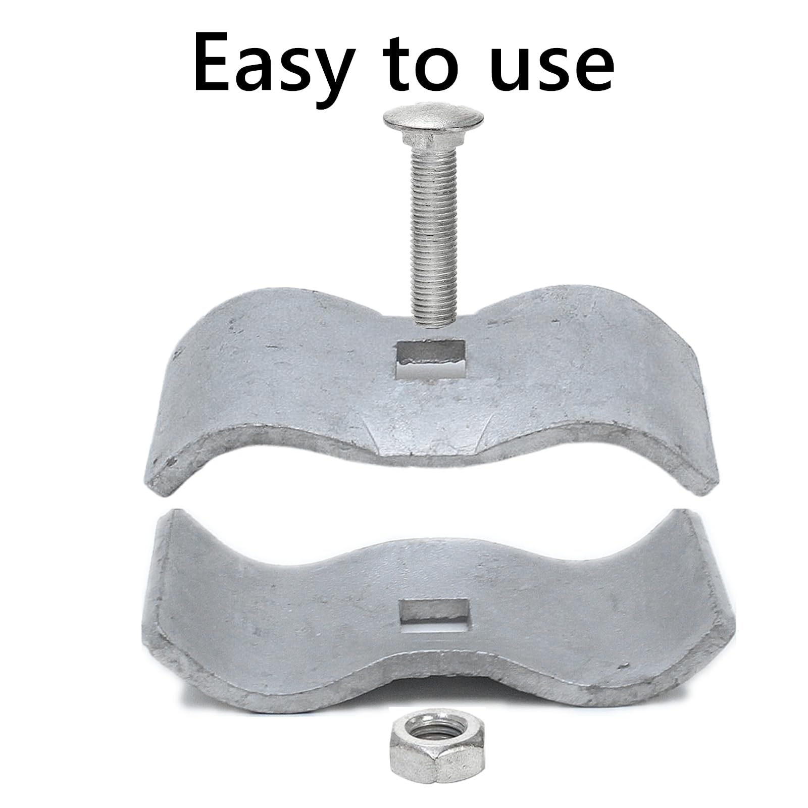 Zentriqlla fence clamps suit dog kennels, chicken coops, and more