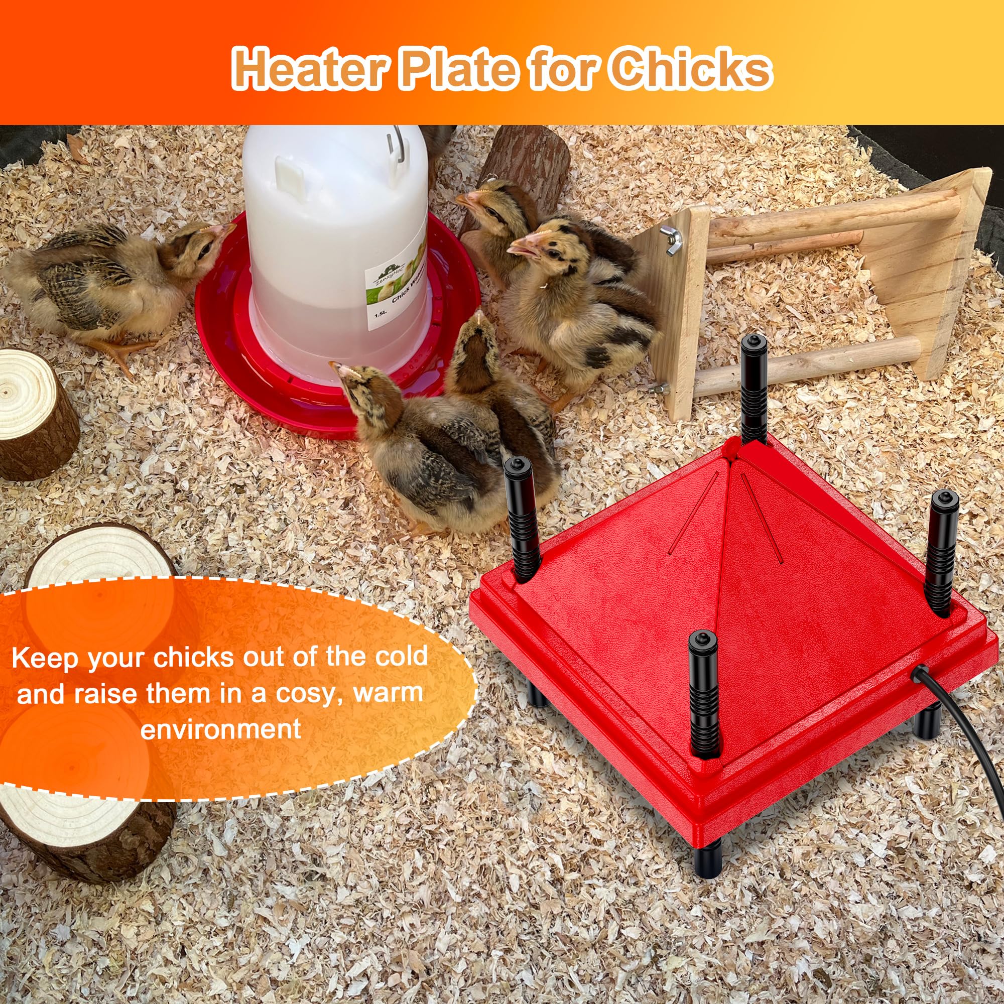 ZenxyHoC anti-roost cone on top prevents perching and keeps surface clean.