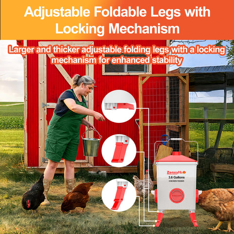 ZenxyHoC waste-free design helps save feed and time.