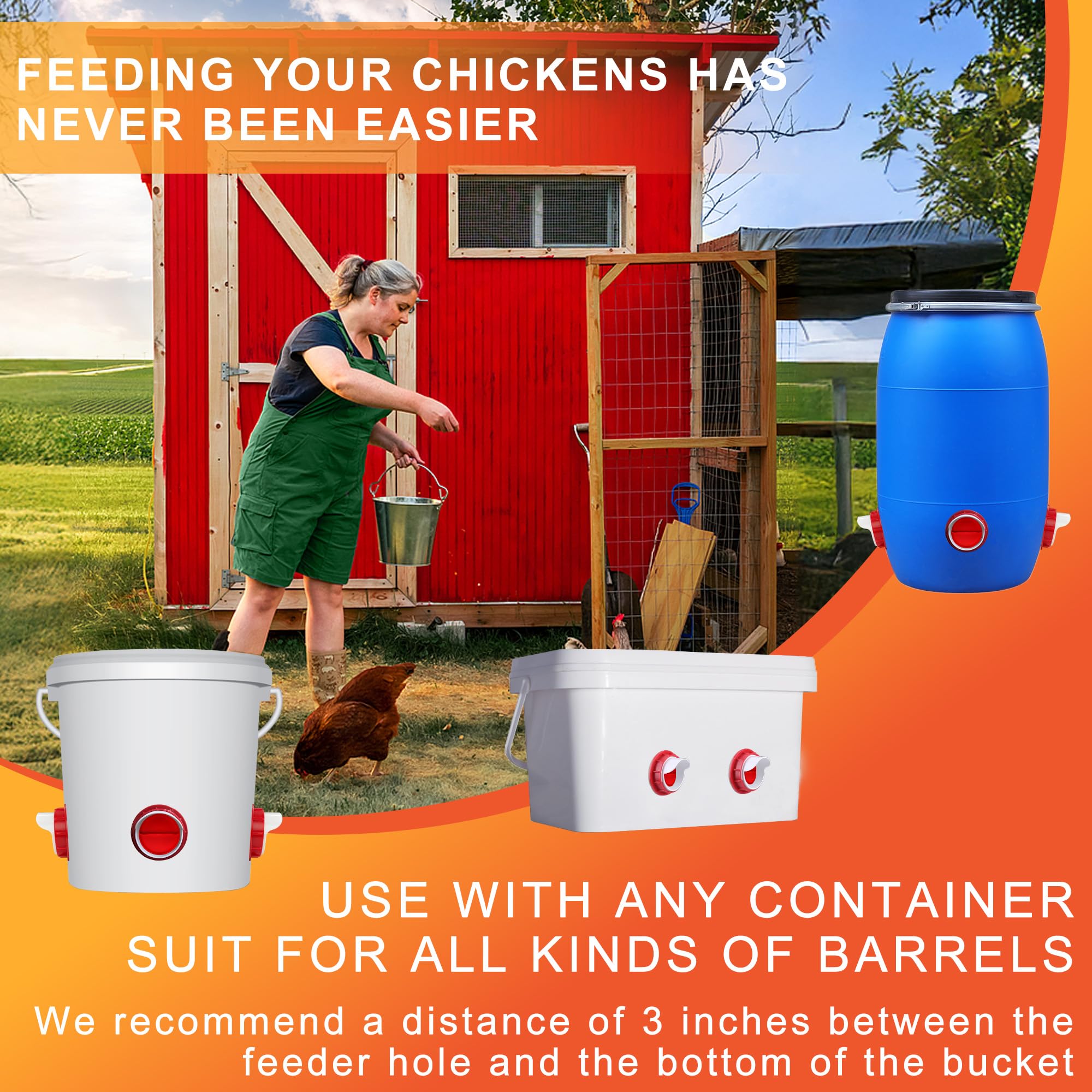 ZenxyHoC simple installation turns any container into a feeder quickly