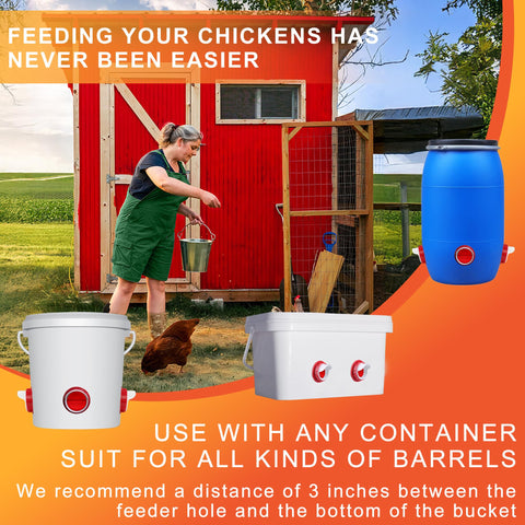 ZenxyHoC simple installation turns any container into a feeder quickly