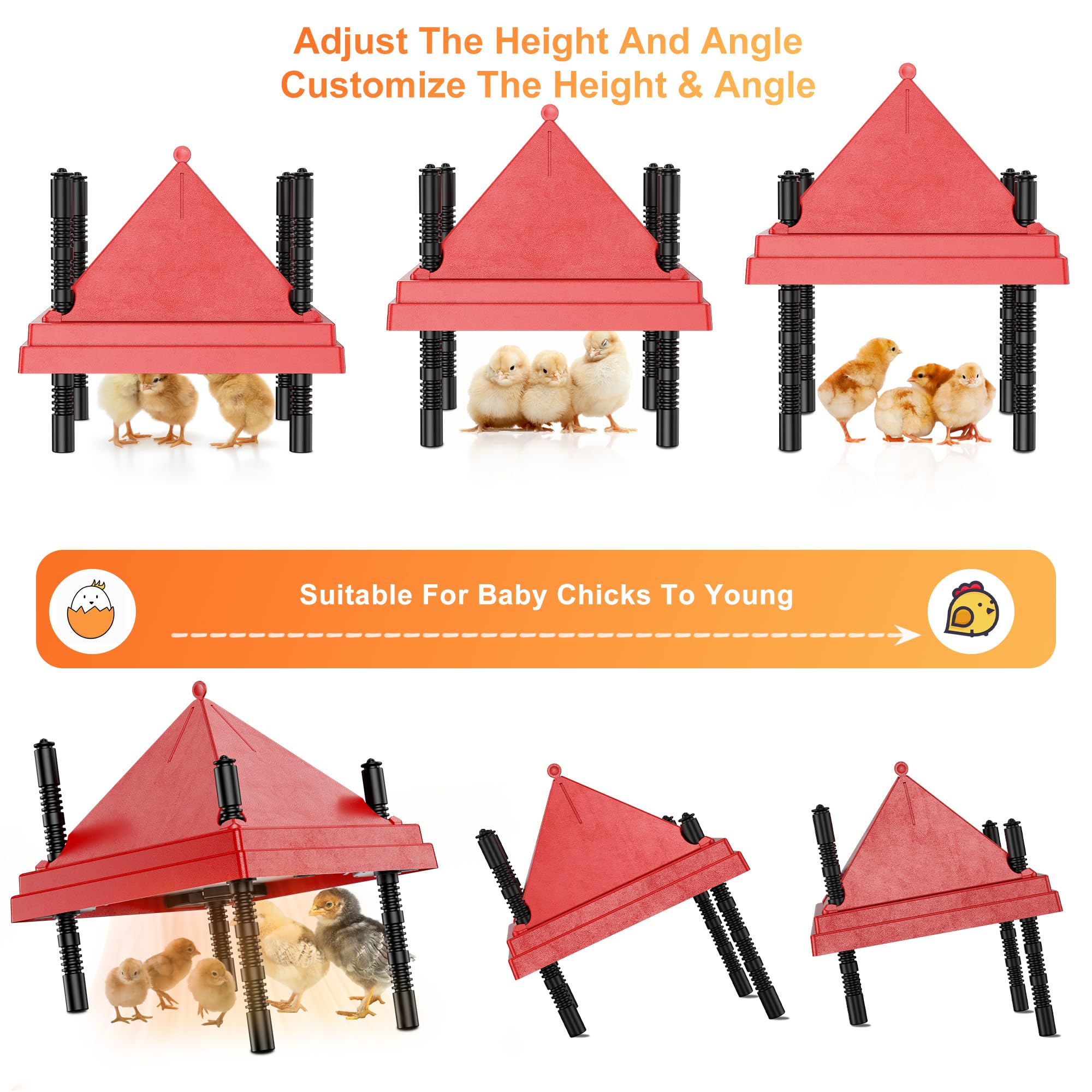 ZenxyHoC stable base prevents tipping during active brooding sessions.