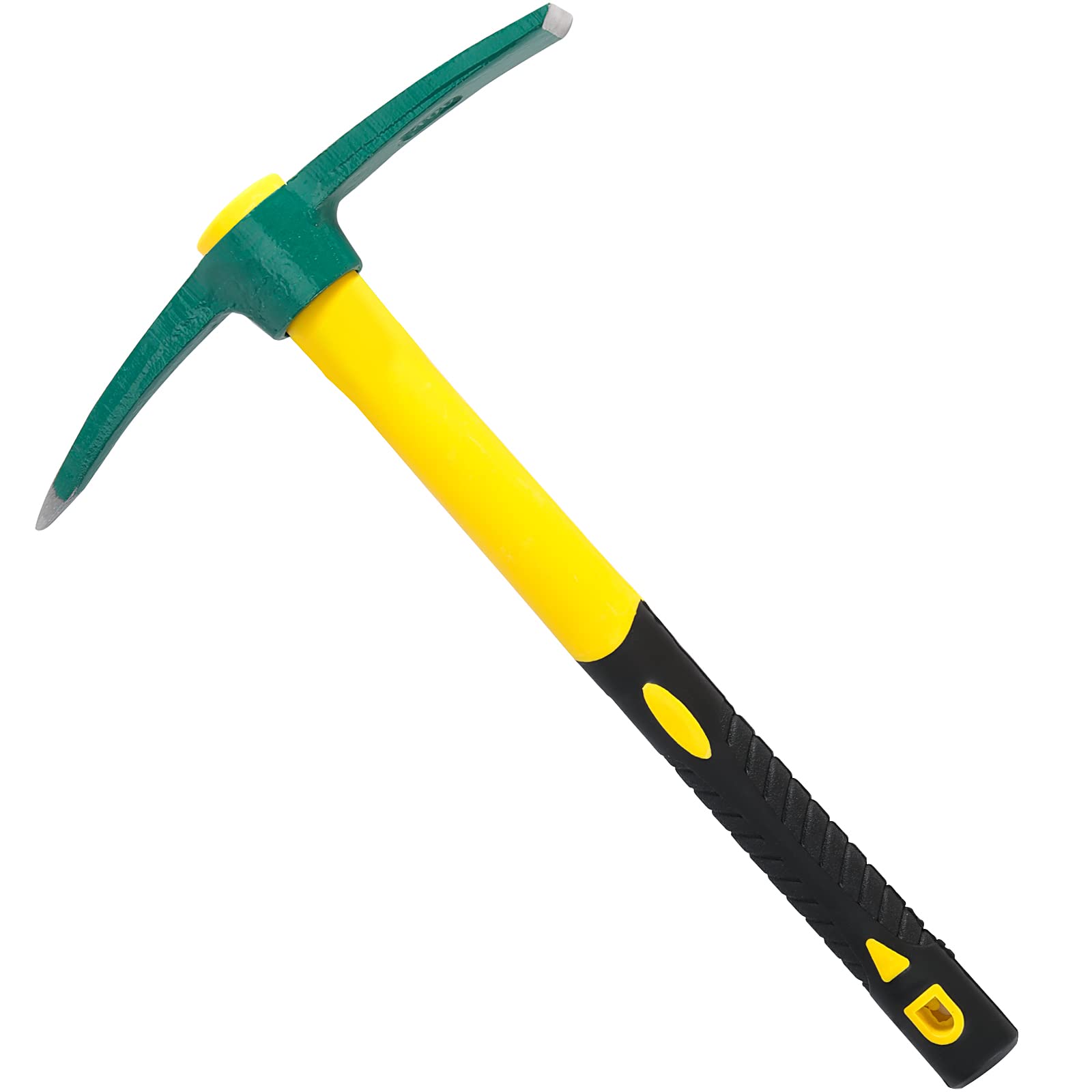 ZEONHEI Pick Mattock Hoe 15-inch digging action for deep soil loosening