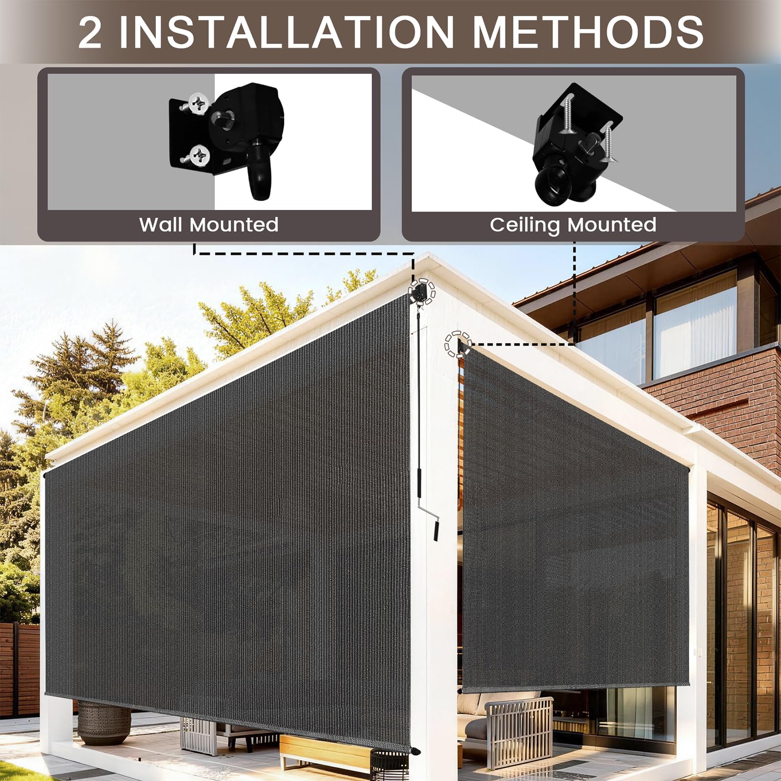 Zephyr Place aluminum frame detail showing sturdy support and durability