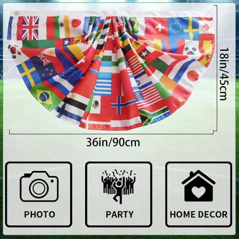 Zeptrix 36-country flags collection highlighting global unity for international celebrations.