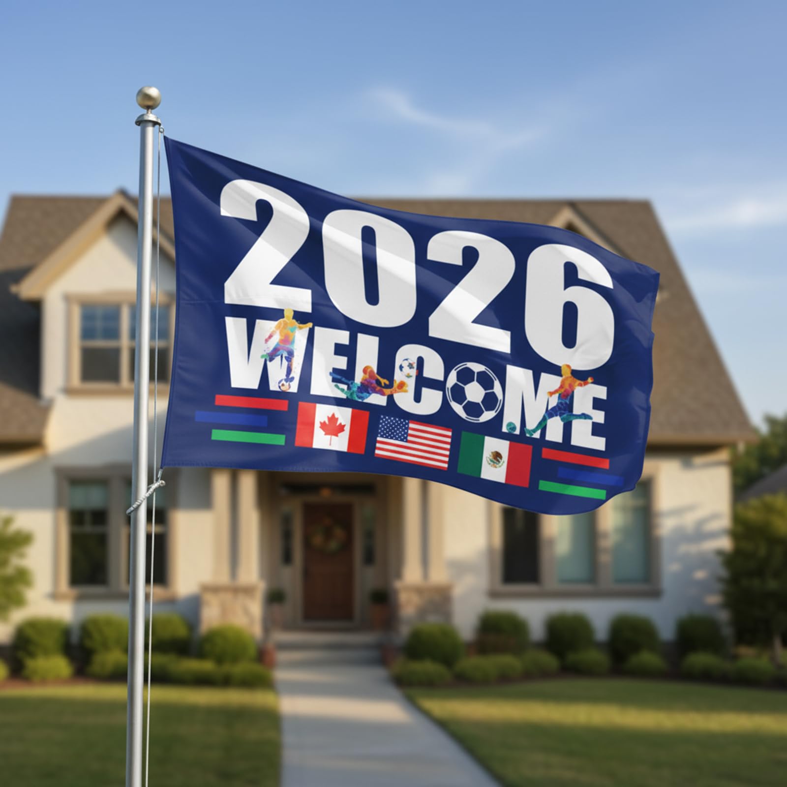 Zeptrix host country flag ideal for watch parties and gatherings.