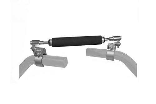 Zero-Turn Bar enabling single-handed steering without sacrificing mower capability.