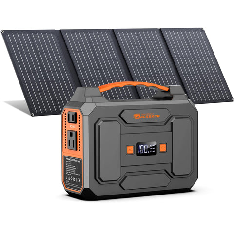 ZeroKor 146Wh portable power station ready for off-grid camping power.