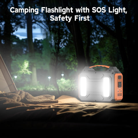 ZeroKor 300W LED flashlight ready for night use.
