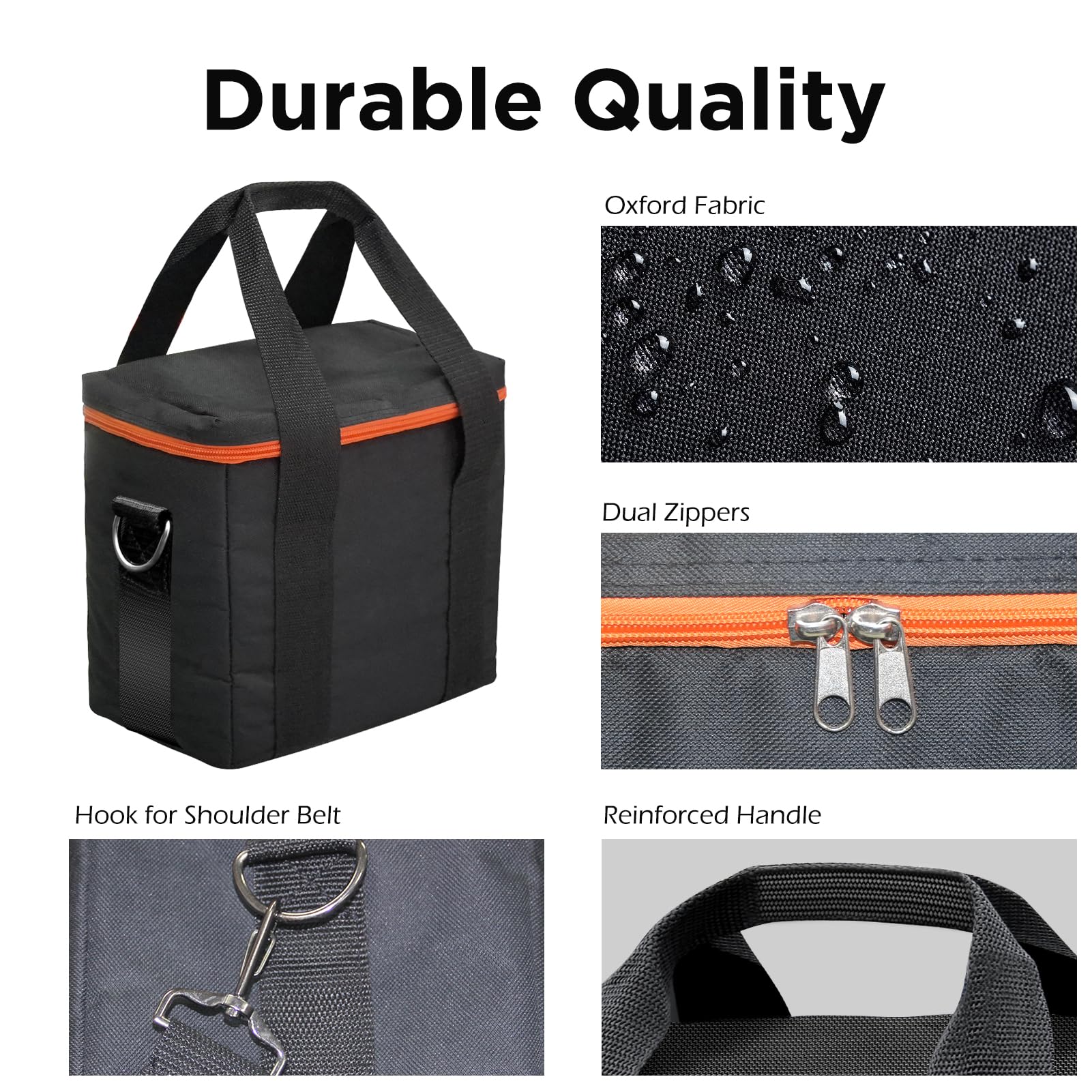 ZeroKor carry case padded interior secures a power station safely