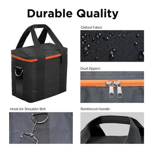 ZeroKor carry case padded interior secures a power station safely