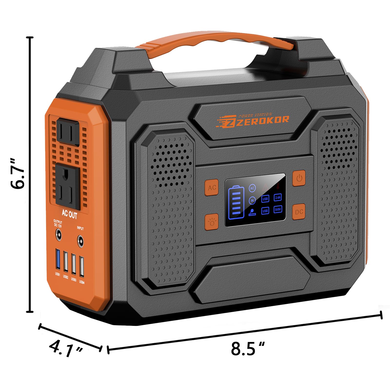 ZeroKor SOS flashlight with reading mode for outdoor safety