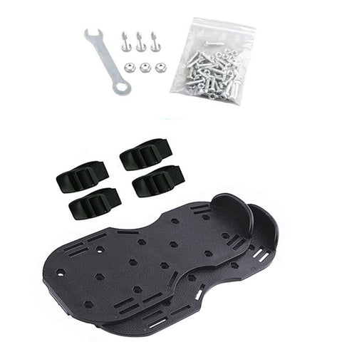 Black Zeromall lawn shoes design suited for outdoor use