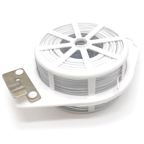 Zeromall twist ties with cutter supporting garden plants safely