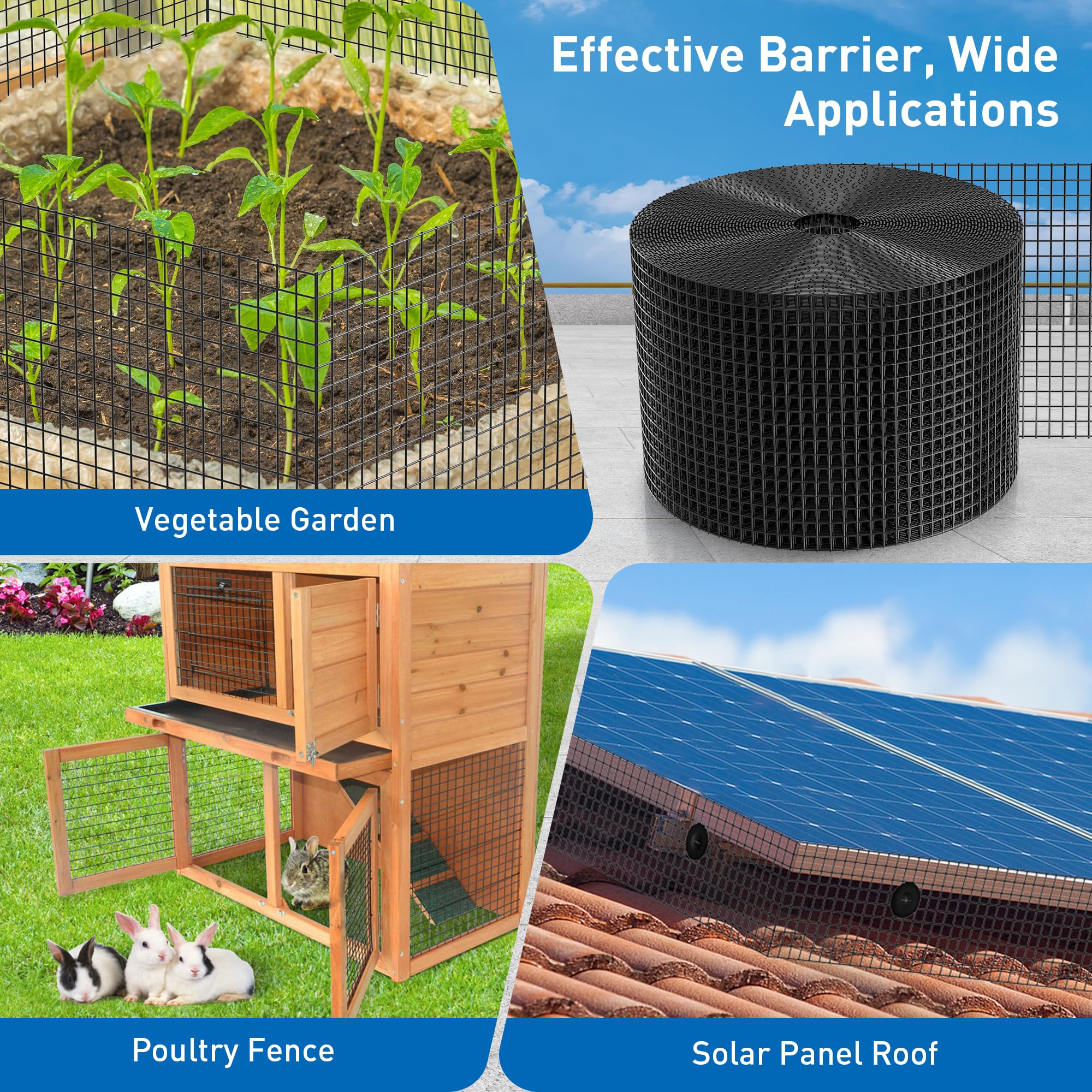 ZeroPone bird-proofing netting roll for versatile fence or barrier use