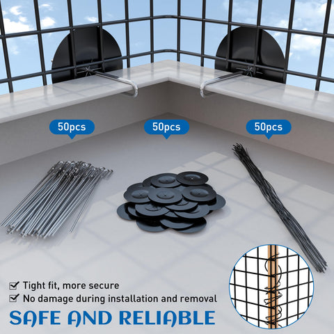 ZeroPone removable netting roll installs around conduits and vents with ease