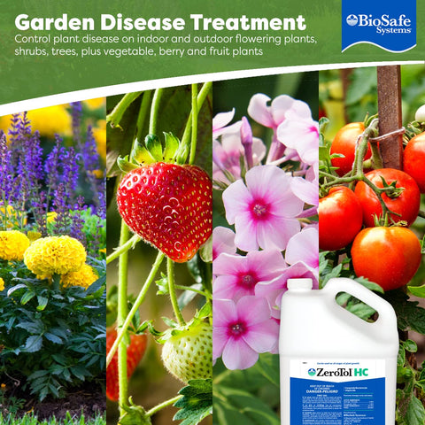 ZeroTol HC applied on greenhouse hard surfaces to reduce algae and mold.