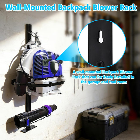 ZERTNROW fits 16–25 inch backpack blowers for open or enclosed trailers.