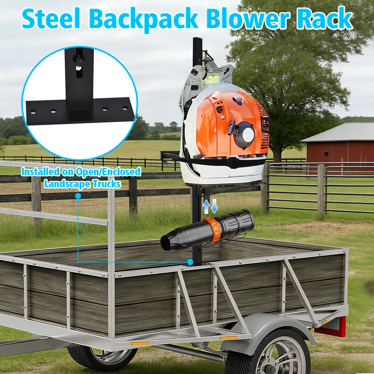 ZERTNROW heavy-duty steel construction rack offers durability for daily use.