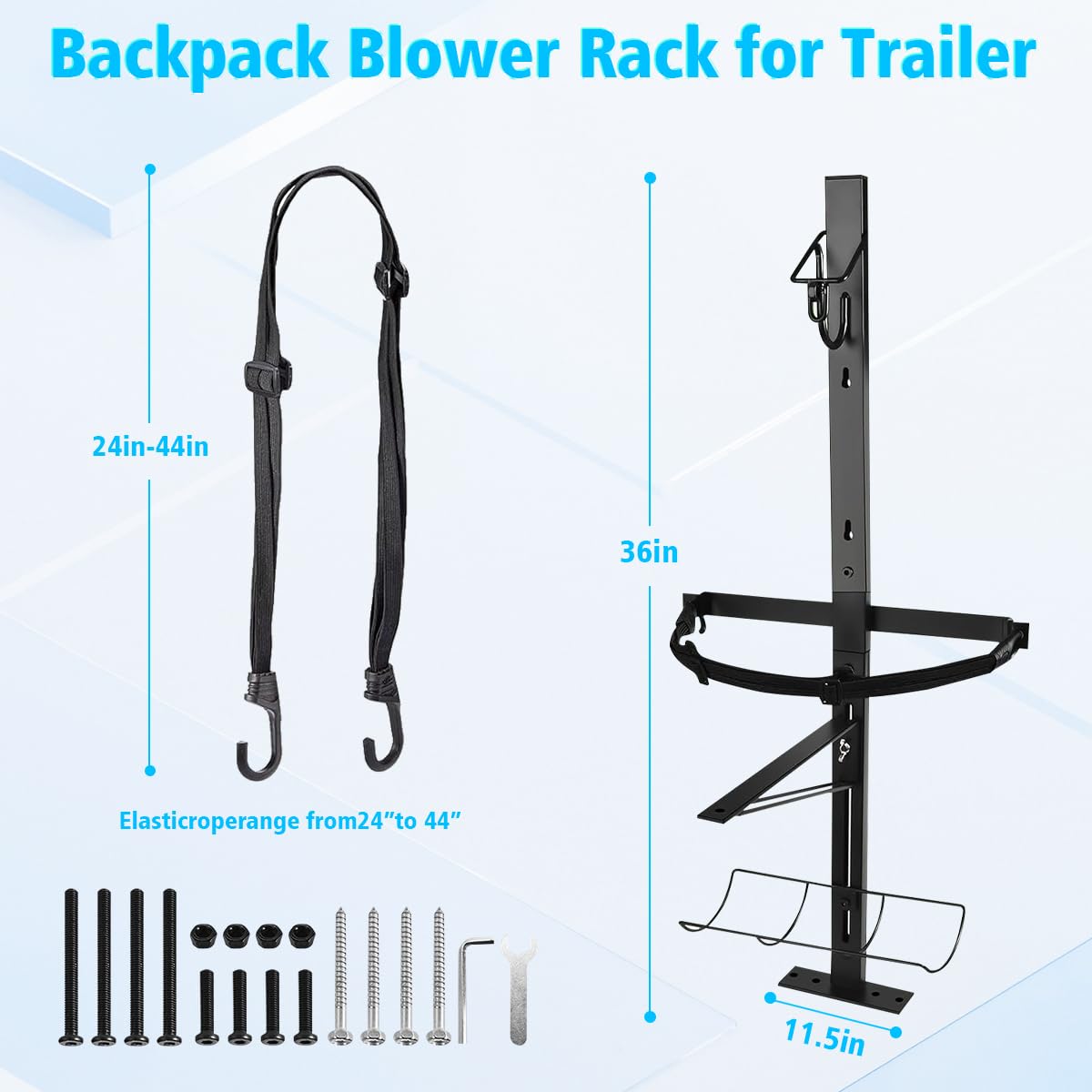 ZERTNROW reinforced base and straps reduce movement during transit.