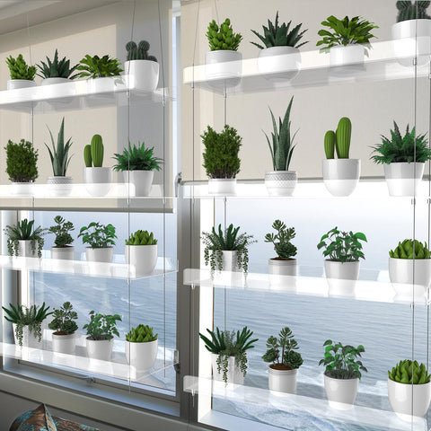 ZerzSemp minimalist plant rack is a thoughtful gift for plant lovers