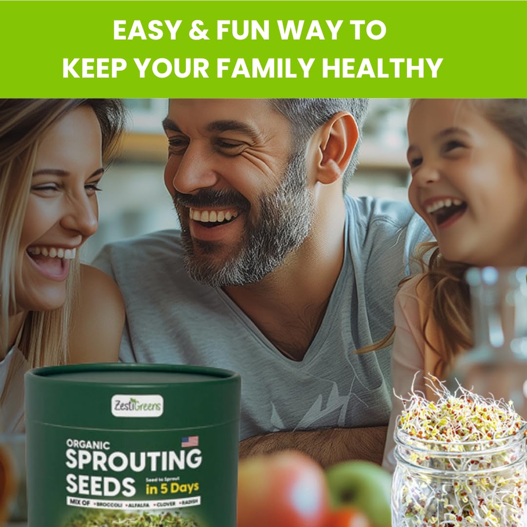 Balanced flavor mix from ZestiGreens ideal for salads and sandwiches.