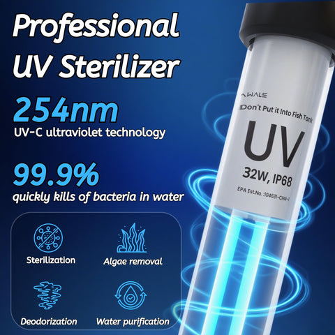 ZETAWALE inline UV light connected to filter boosts efficiency