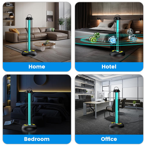 ZETAWALE UV Light Sanitizer uses UV technology for chemical-free cleaning.