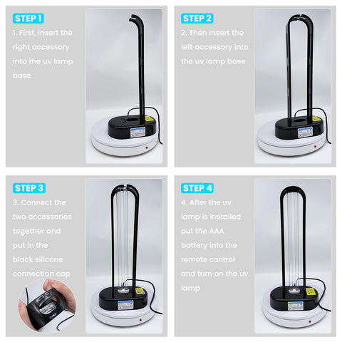 ZETAWALE UV sanitizer compact design fits small closets or shelves