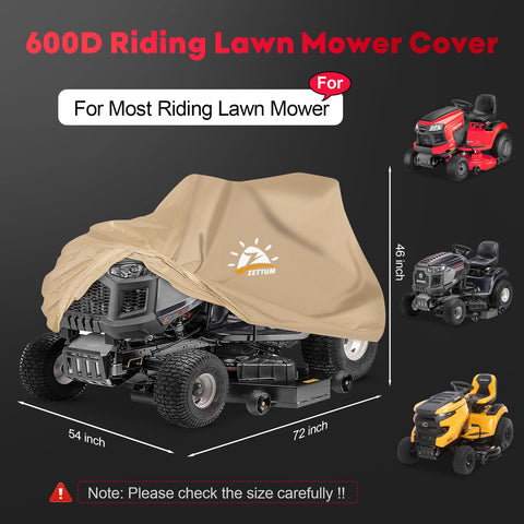 Zettum 600D heavy-duty waterproof cover shown outdoors