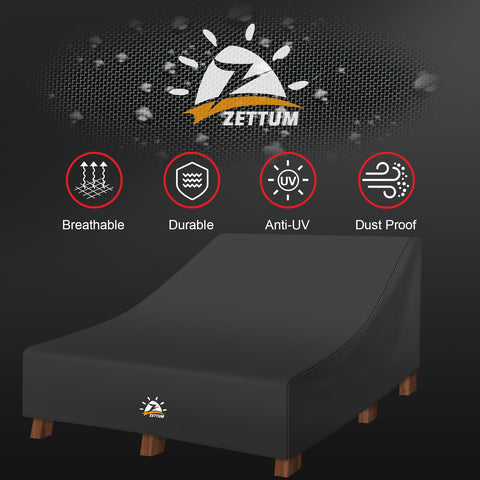Zettum clip and elastic drawcord secure tightly against winds.