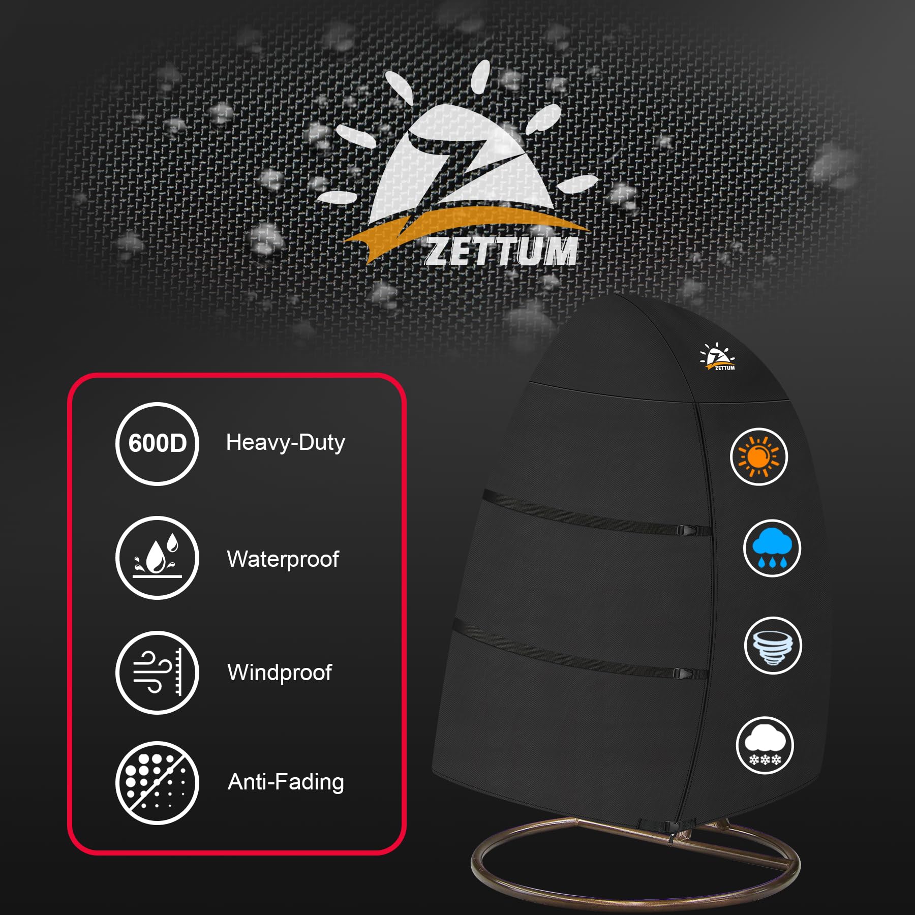 Zettum quick-clean surface dries fast for easy maintenance.