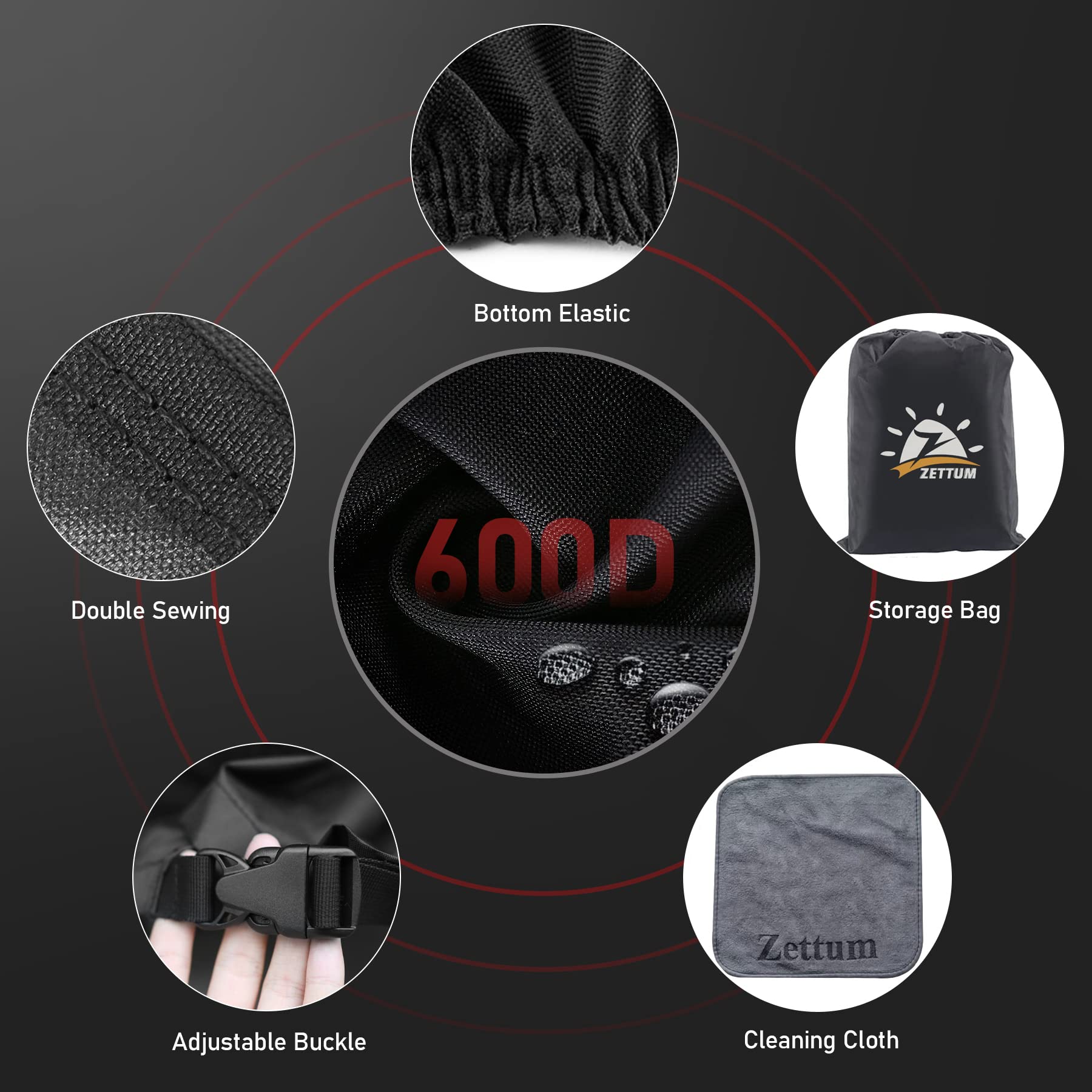 Includes portable storage bag for easy storage and transport.